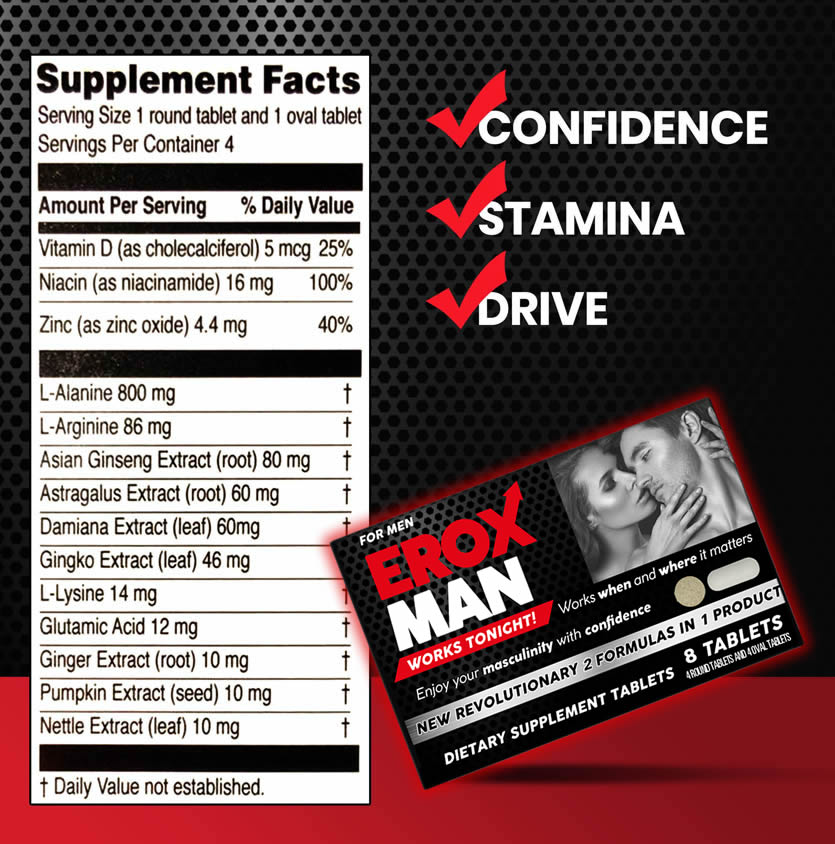 Erox Nutritional Facts Erox Nutritional Facts